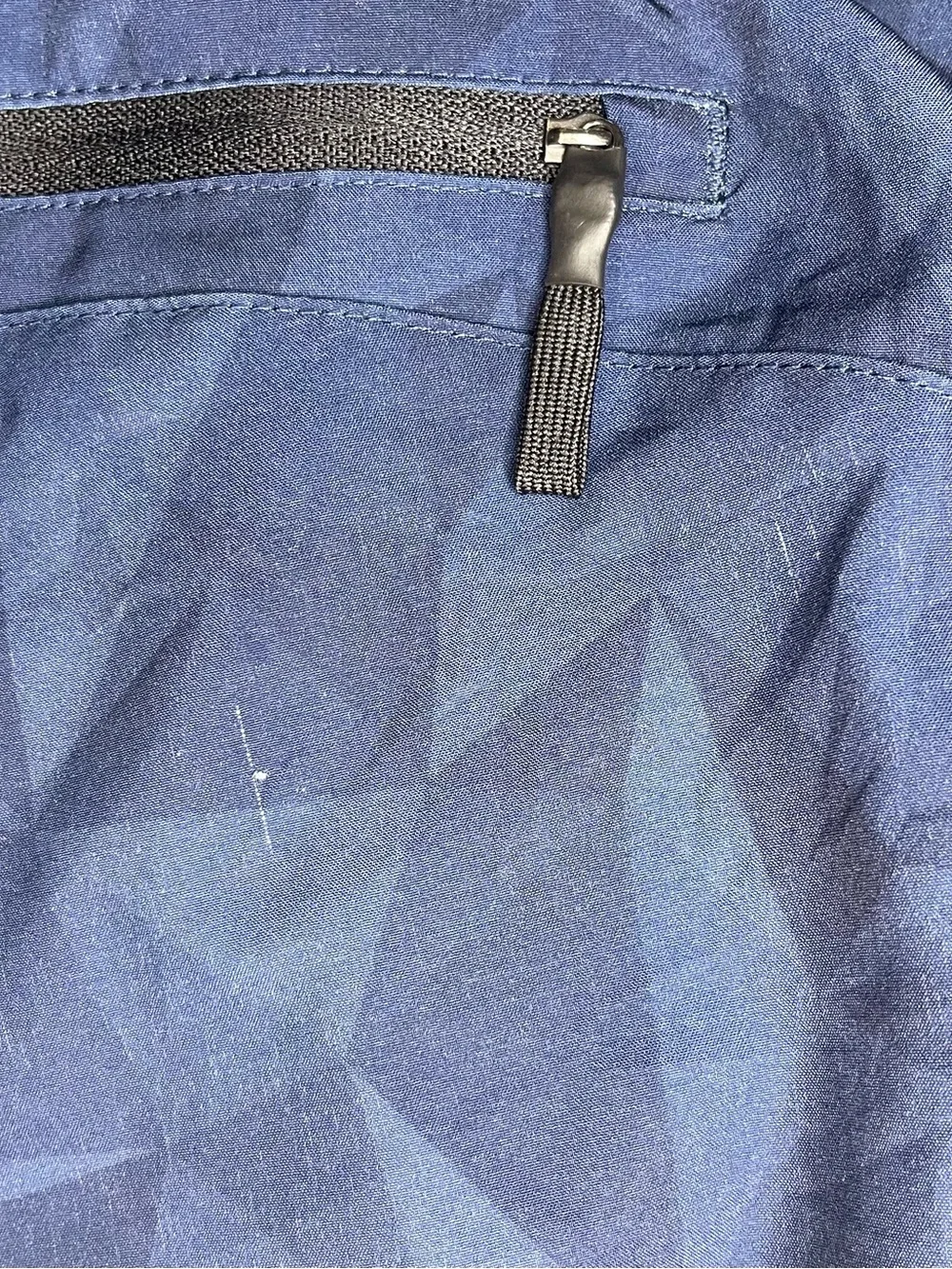 Spyder Men's Dark Blue Geometric Swim Trunks
